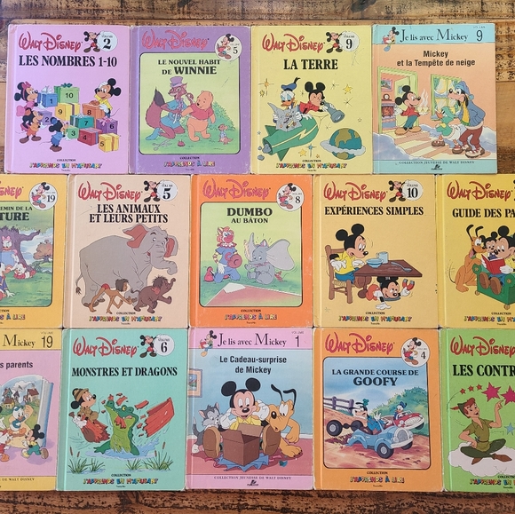 📚Vintage Disney books for kids